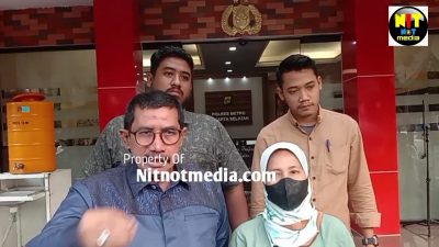 Istri Sulaeman Mantan Supir Nindy Ayunda Datangi Polres Jakarta Selatan Minta Keadilan